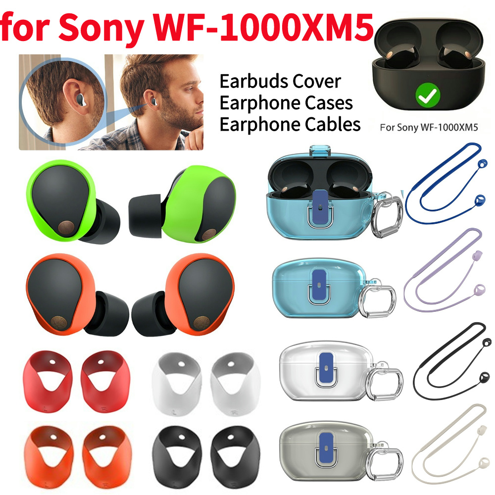 Sony Headphone Wf-1000Xm5 - 5 Pairs Silicone Earbuds Cover 5
