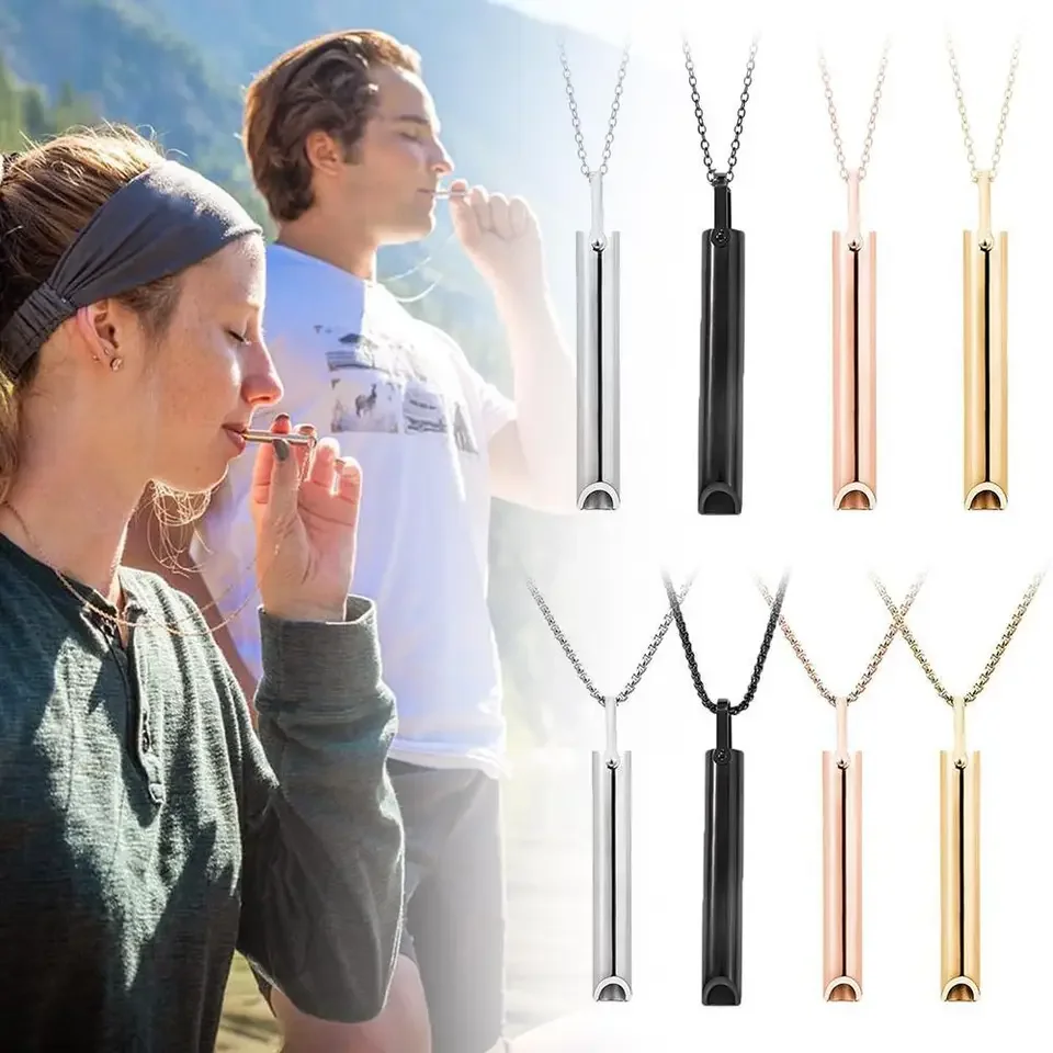 Stainless Steel Whistle Neckla - Vaping Goods recension och pris