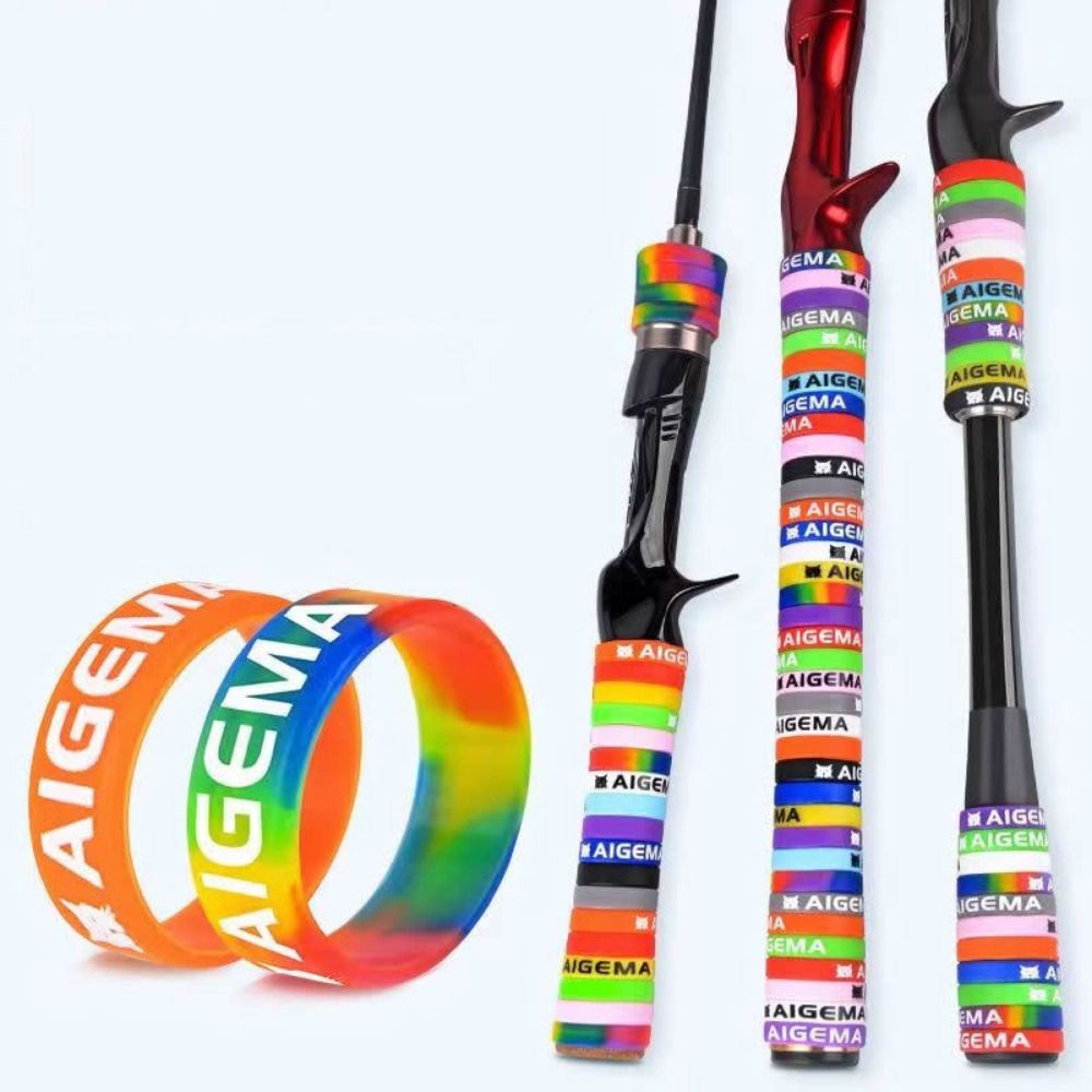 10pcs Fishing Rod Anti-skid Si - Vape Band Silicone recension och pris