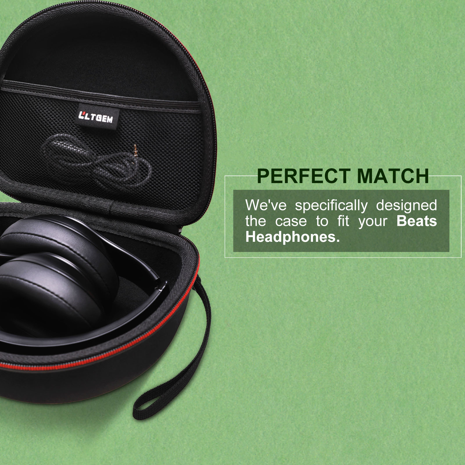 LTGEM Carrying Pouch for Beats - Beats Headphone Studio Pro recension och pris