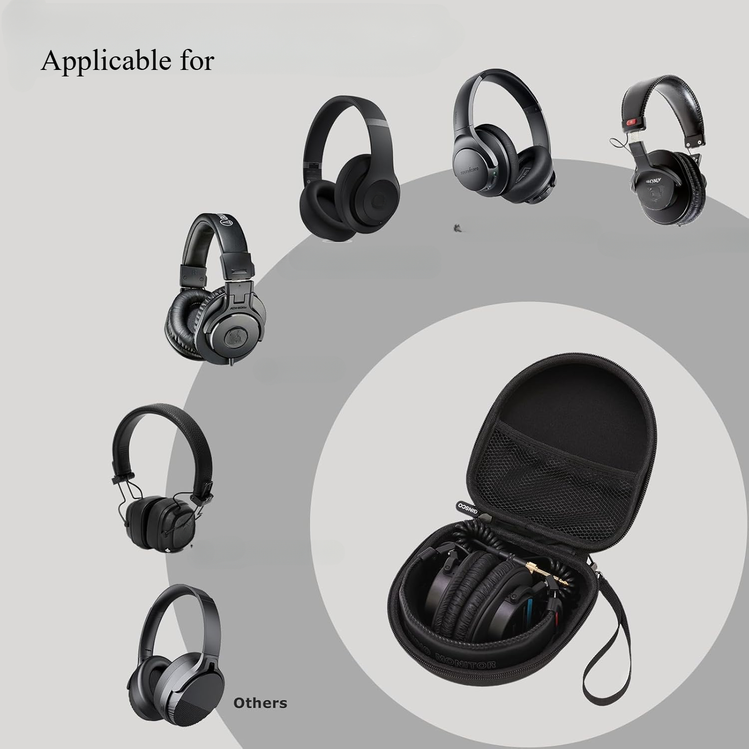 Hard Headphone Case for Soundc - Beats Headphone Studio Pro recension och pris