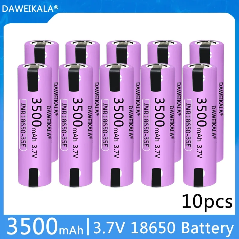 18650 35E 3500mAh 20A High Dis - Vaping Goods recension och pris