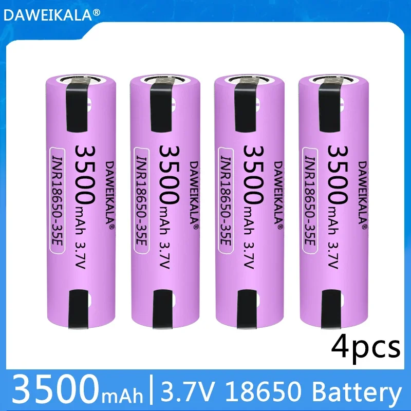 18650 35E 3500mAh 20A High Dis - Vaping Goods recension och pris