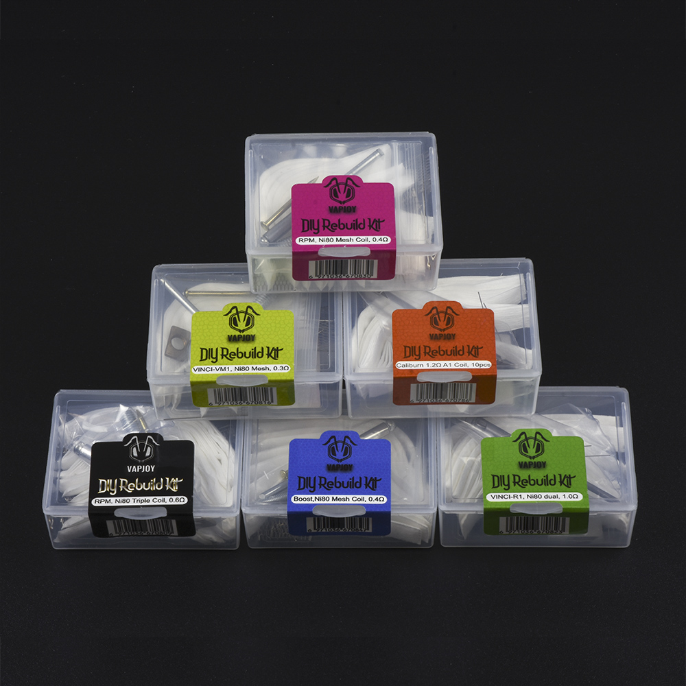 Original VAPJOY DIY Rebuild Ki - Vape Coil Replacement recension och pris