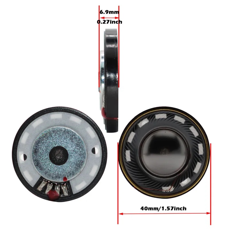 40MM HIFI Sound Speaker Driver - Beats Headphone Studio Pro recension och pris
