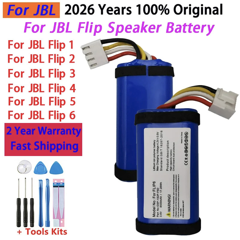 100%  Speaker Battery For JBL  - Jbl Speaker Flip 6 recension och pris